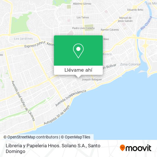 Mapa de Libreria y Papeleria Hnos. Solano S.A.