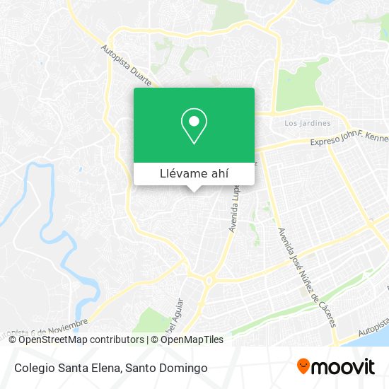 Mapa de Colegio Santa Elena