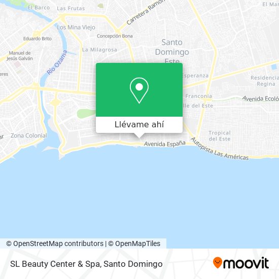 Mapa de SL Beauty Center & Spa