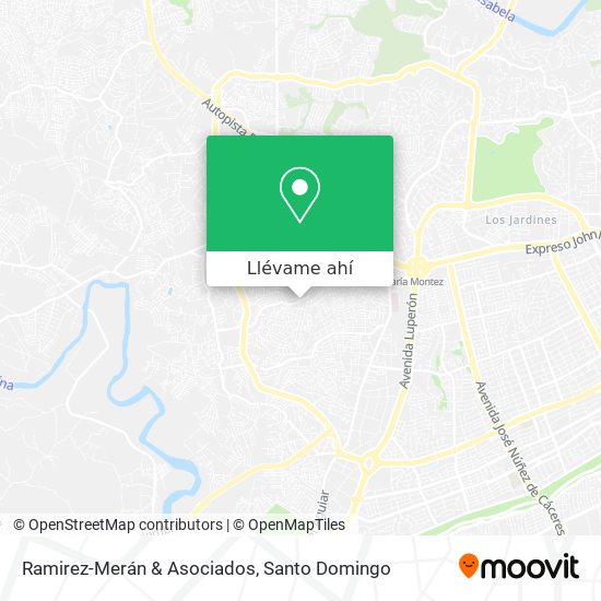 Mapa de Ramirez-Merán & Asociados