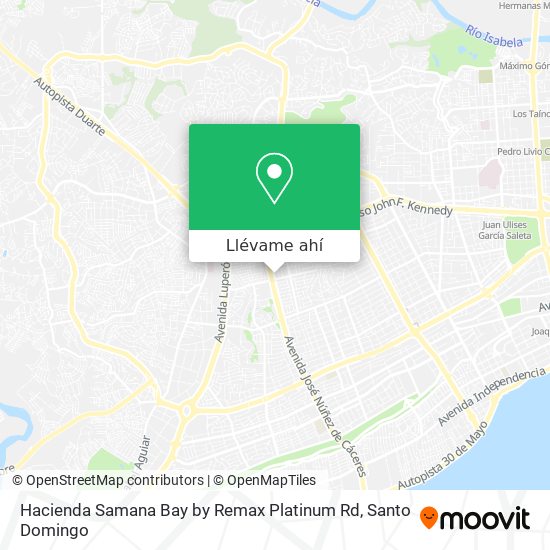 Mapa de Hacienda Samana Bay by Remax Platinum Rd