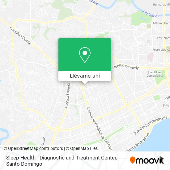 Mapa de Sleep Health - Diagnostic and Treatment Center