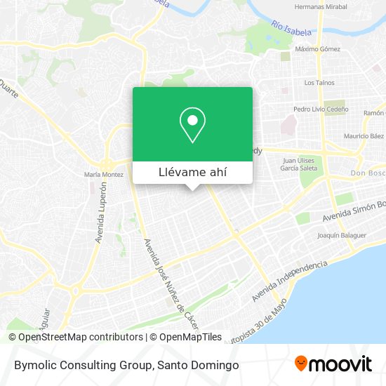 Mapa de Bymolic Consulting Group