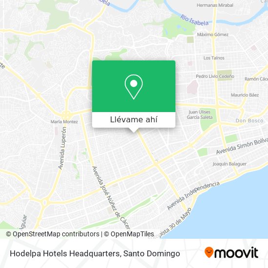 Mapa de Hodelpa Hotels Headquarters