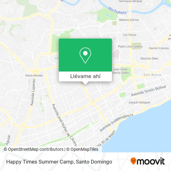 Mapa de Happy Times Summer Camp
