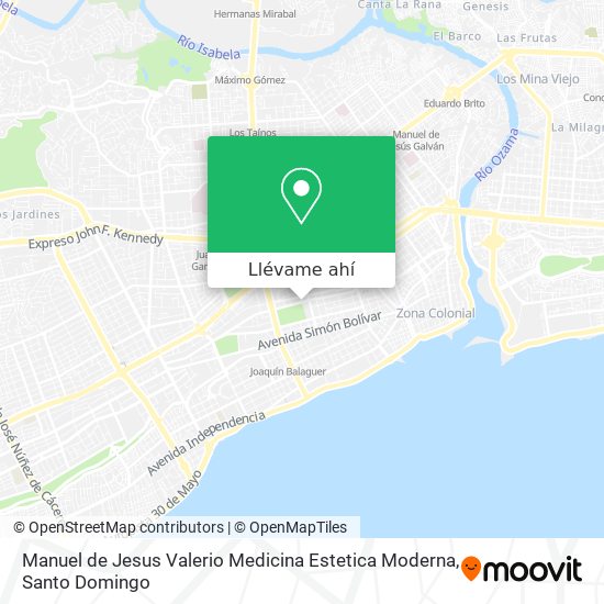 Mapa de Manuel de Jesus Valerio Medicina Estetica Moderna