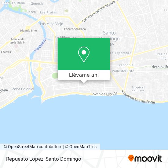 Mapa de Repuesto Lopez