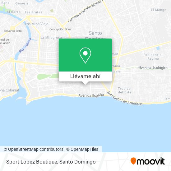 Mapa de Sport Lopez Boutique