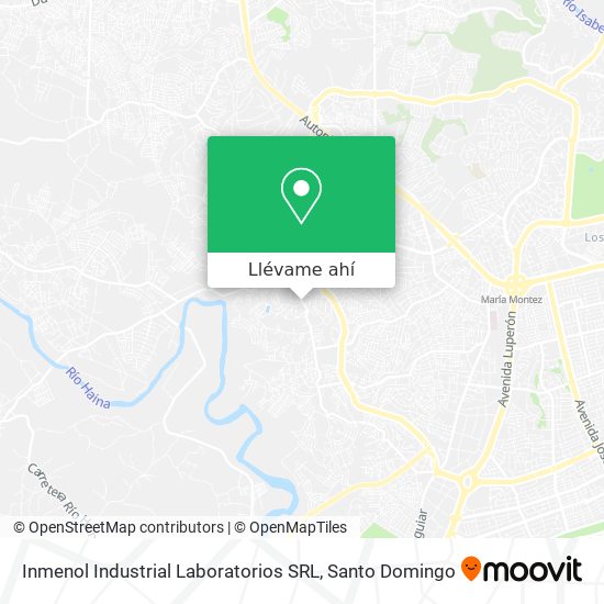 Mapa de Inmenol Industrial Laboratorios SRL