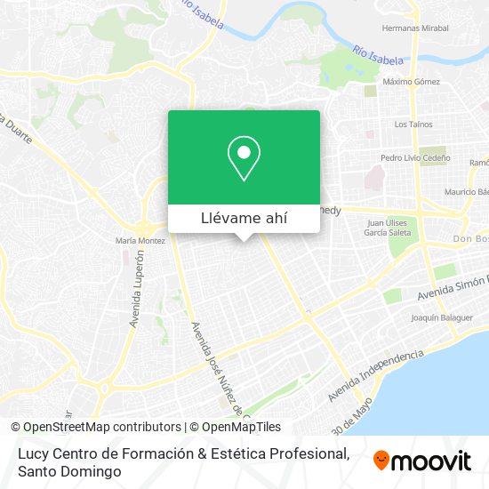 Mapa de Lucy Centro de Formación & Estética Profesional