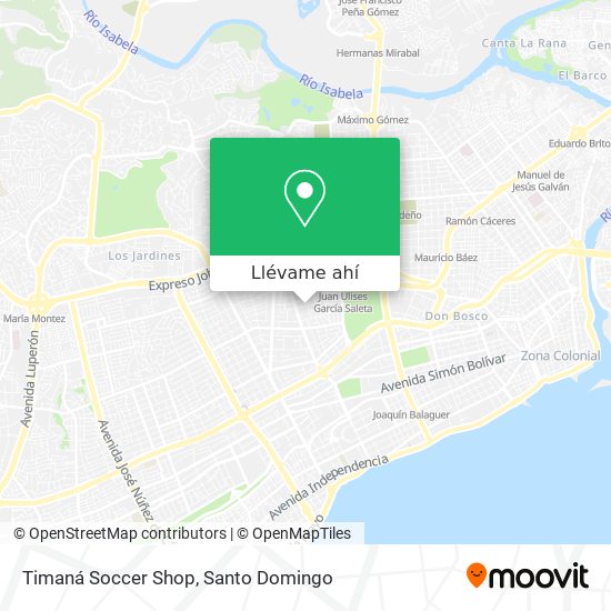 Mapa de Timaná Soccer Shop