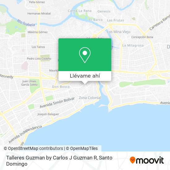 Mapa de Talleres Guzman by Carlos J Guzman R