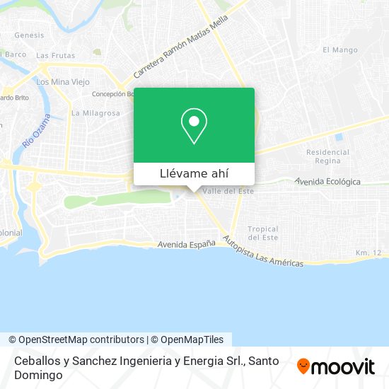 Mapa de Ceballos y Sanchez Ingenieria y Energia Srl.