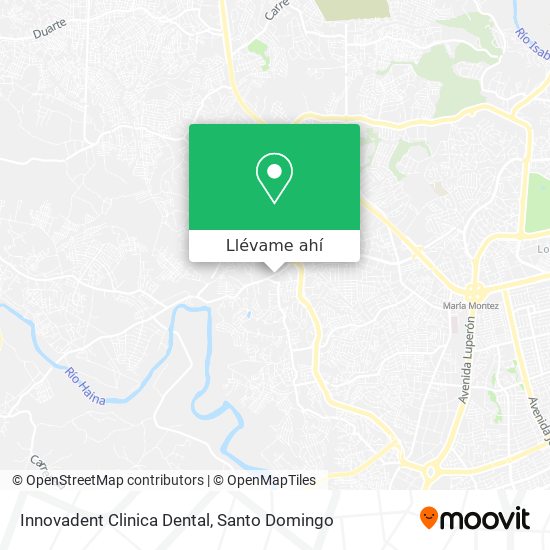 Mapa de Innovadent Clinica Dental