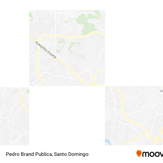 Mapa de Pedro Brand Publica