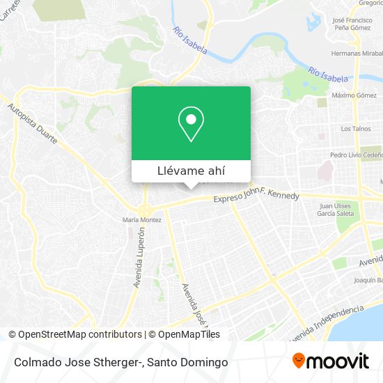 Mapa de Colmado Jose Stherger-