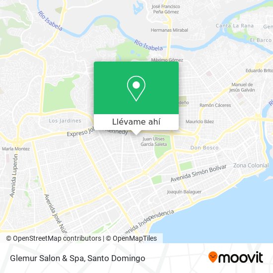 Mapa de Glemur Salon & Spa