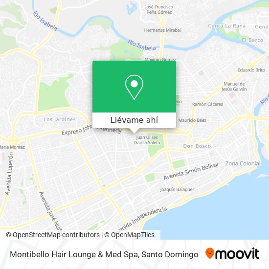 Mapa de Montibello Hair Lounge & Med Spa