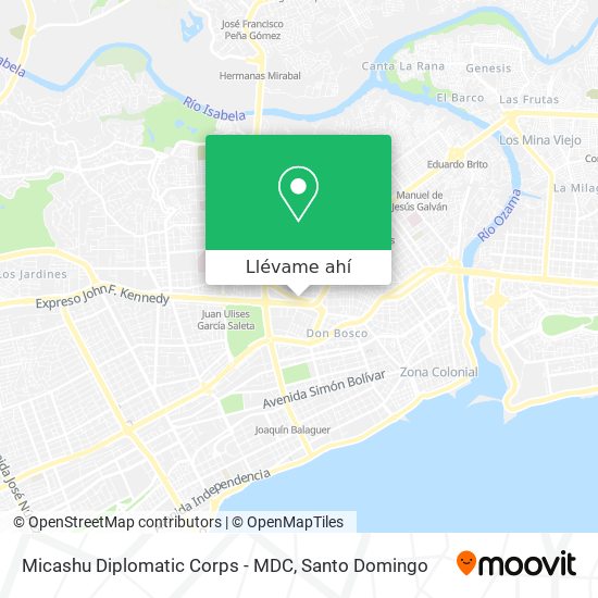 Mapa de Micashu Diplomatic Corps - MDC