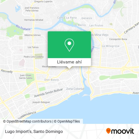 Mapa de Lugo Import's