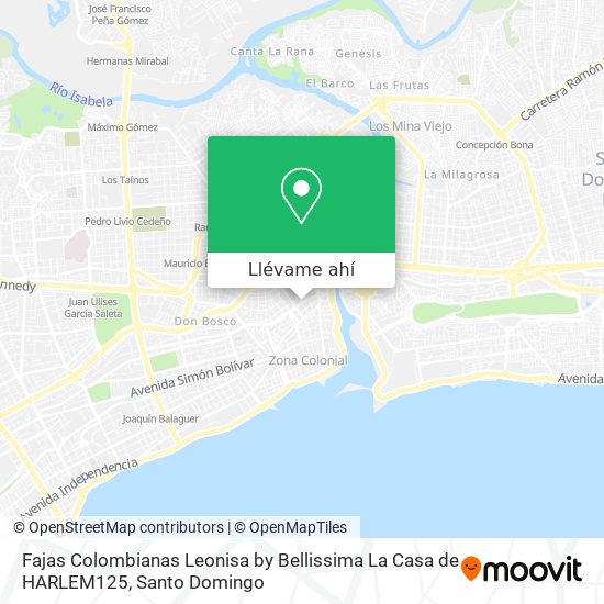 Mapa de Fajas Colombianas Leonisa by Bellissima La Casa de HARLEM125