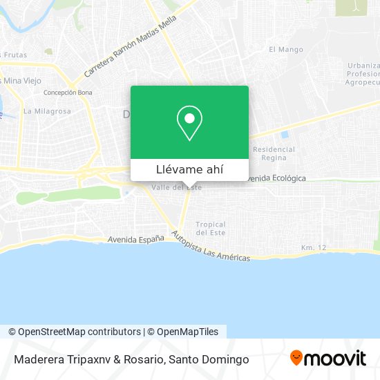 Mapa de Maderera Tripaxnv & Rosario