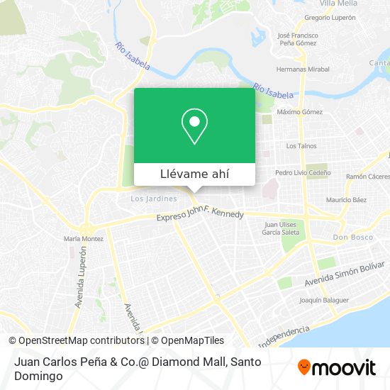Mapa de Juan Carlos Peña & Co.@ Diamond Mall