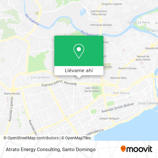 Mapa de Atrato Energy Consulting