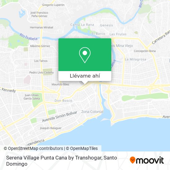 Mapa de Serena Village Punta Cana by Transhogar