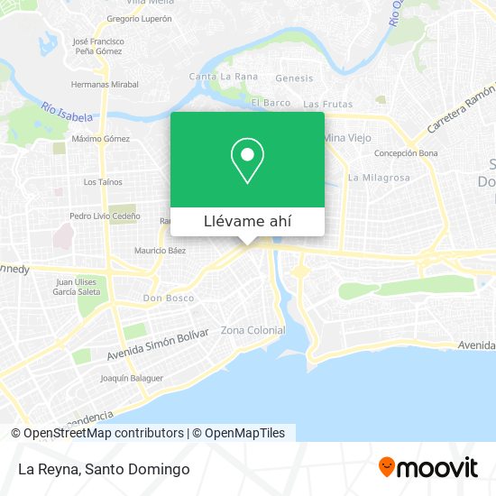 Mapa de La Reyna