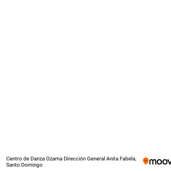 Mapa de Centro de Danza Ozama Dirección General Anita Fabela
