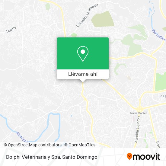 Mapa de Dolphi Veterinaria y Spa