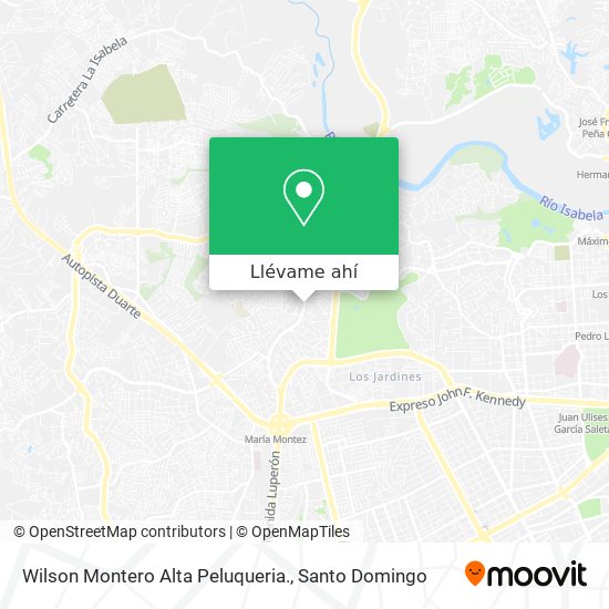 Mapa de Wilson Montero Alta Peluqueria.