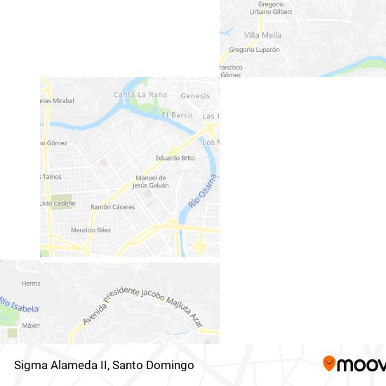 Mapa de Sigma Alameda II