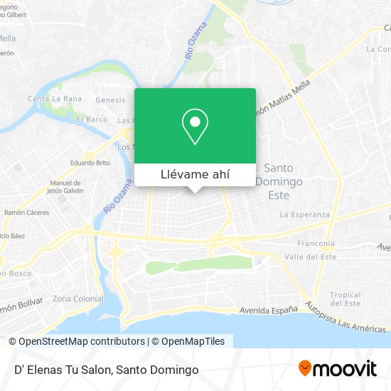 Mapa de D' Elenas Tu Salon