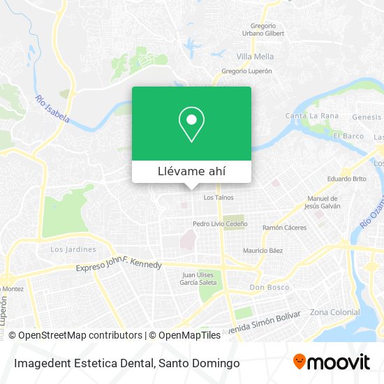 Mapa de Imagedent Estetica Dental