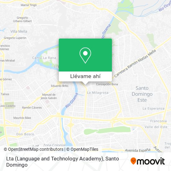 Mapa de Lta (Language and Technology Academy)