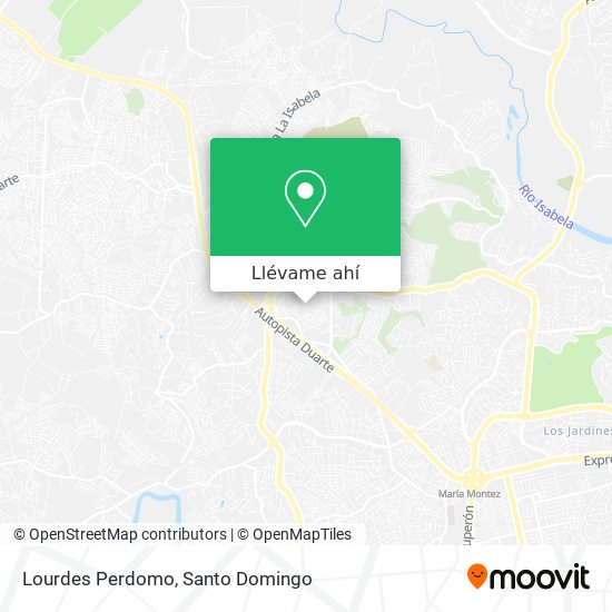 Mapa de Lourdes Perdomo