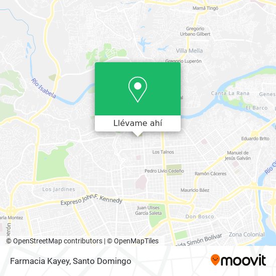 Mapa de Farmacia Kayey