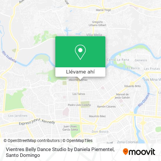 Mapa de Vientres Belly Dance Studio by Daniela Piementel