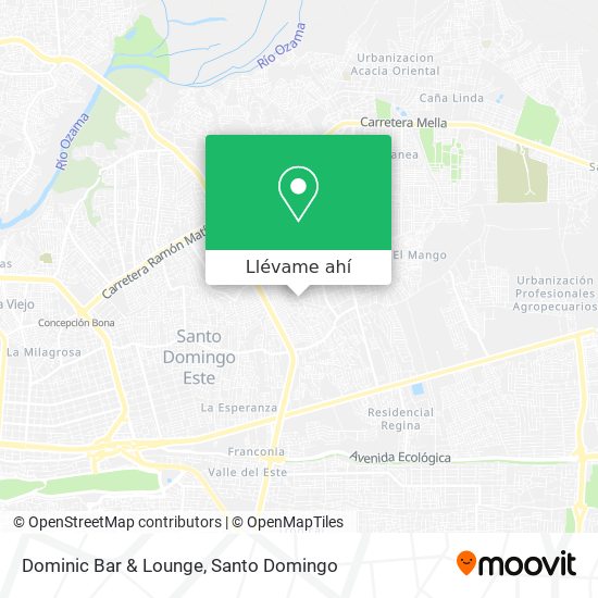Mapa de Dominic Bar & Lounge