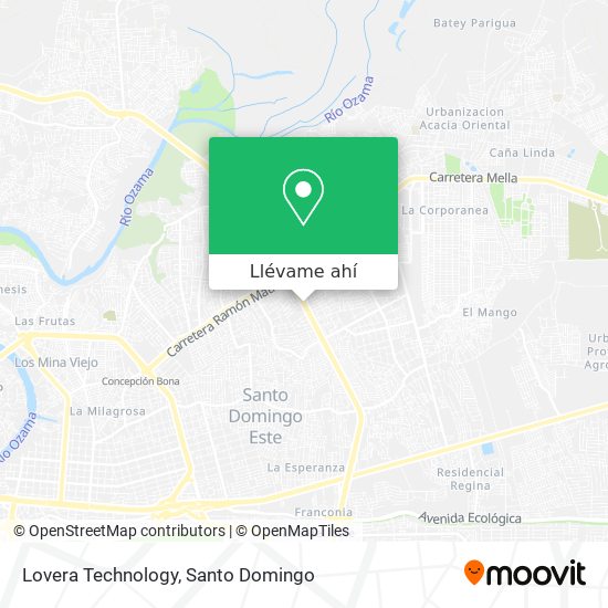 Mapa de Lovera Technology