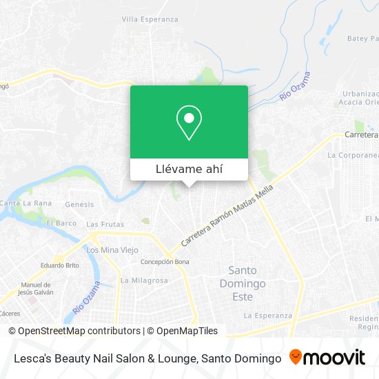 Mapa de Lesca's Beauty Nail Salon & Lounge