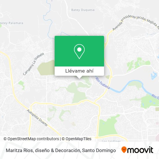 Mapa de Maritza Rios, diseño & Decoración