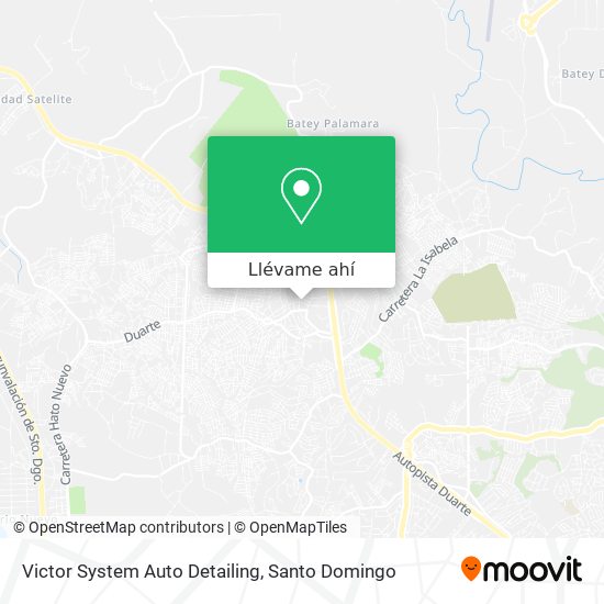 Mapa de Victor System Auto Detailing