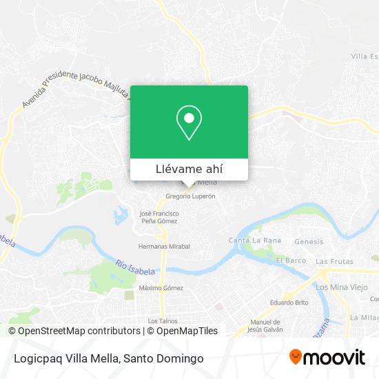 Mapa de Logicpaq Villa Mella