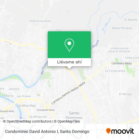 Mapa de Condominio David Antonio I
