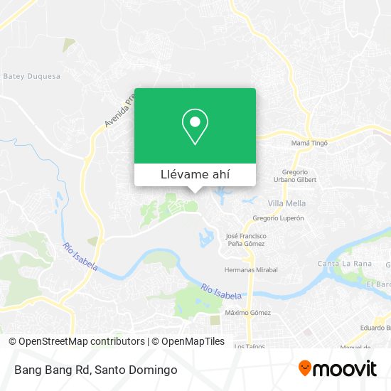Mapa de Bang Bang Rd
