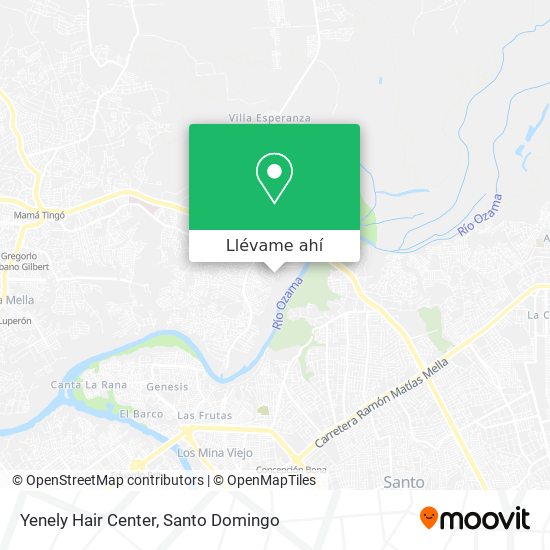 Mapa de Yenely Hair Center