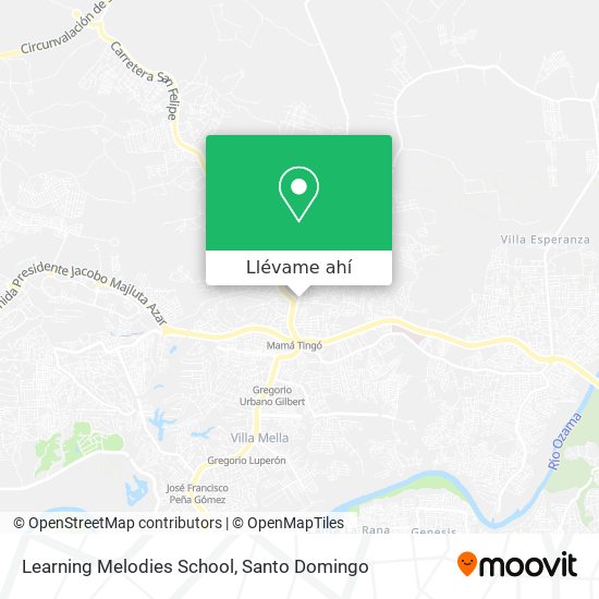 Mapa de Learning Melodies School